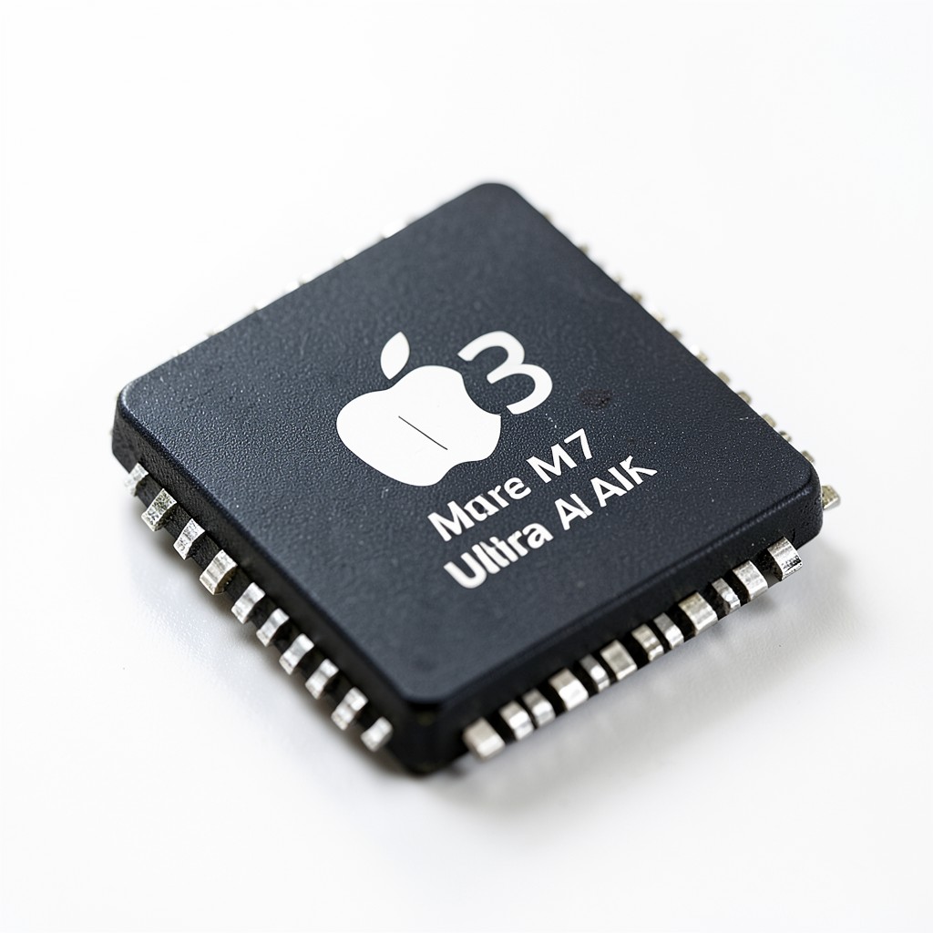 Puce M7 Ultra d'Apple : révolution du traitement de l'intelligence artificielle avec des capacités extraordinaires